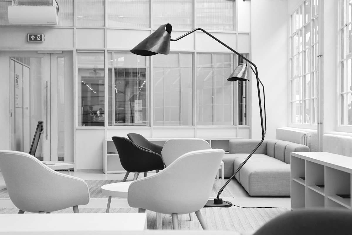 Modern law office interior