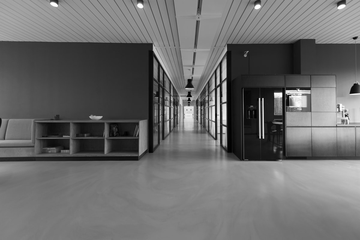 Office corridor